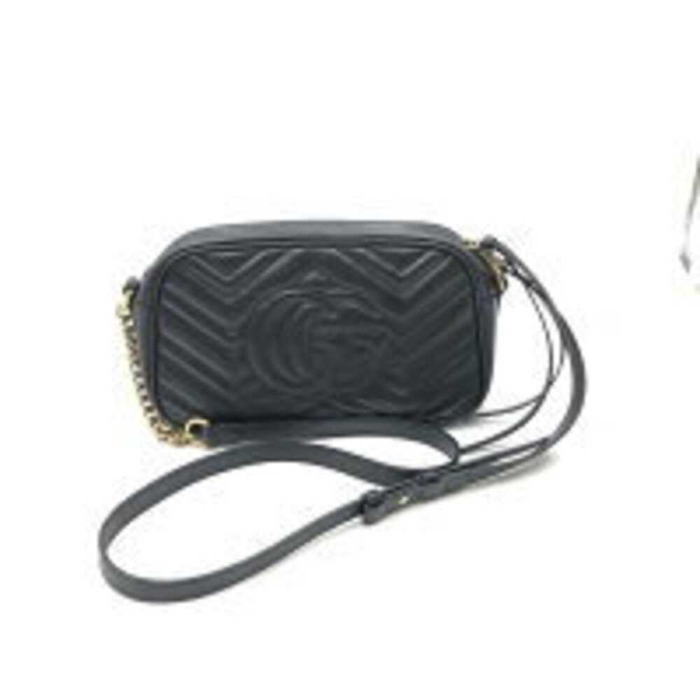 Gucci GG leather Marmont shoulder bag - Picture 5 of 10